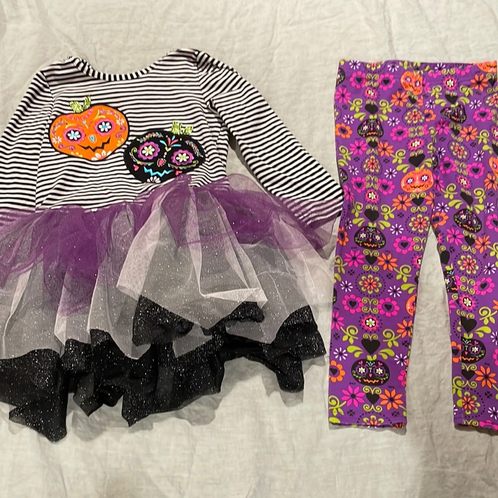 4T Halloween two piece outfit